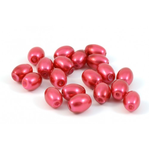 PERLE OVAL ROUGE